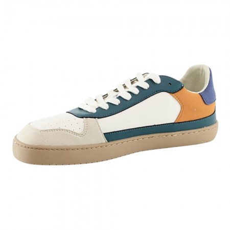 Zapatos veganos BAREFOOT Muris Majorca Teal Blanco-Multi