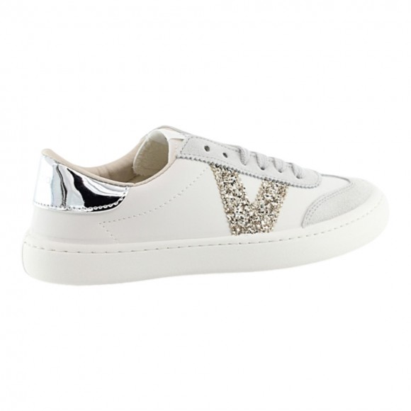 Zapatillas BAREFOOT Victoria Olmo Gris Glitter