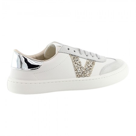Zapatillas BAREFOOT Victoria Olmo Gris Glitter