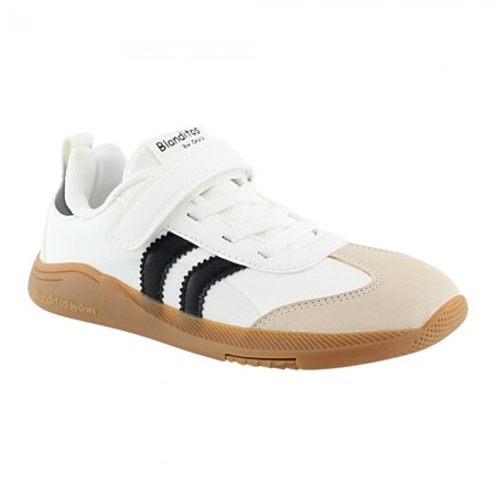 Zapatillas deportivas respetuosas Blanditos Ares Blanco