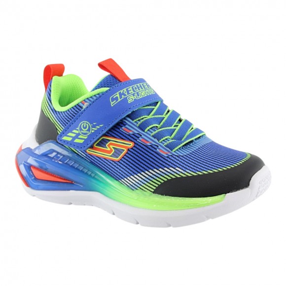 Zapatillas con luces Skechers Trinamics  Azul