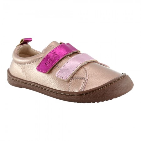 Zapatos barefoot Flexi Nens 9111-R Metal Rosa-Fucsia