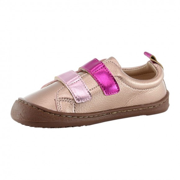 Zapatos barefoot Flexi Nens 9111-R Metal Rosa-Fucsia