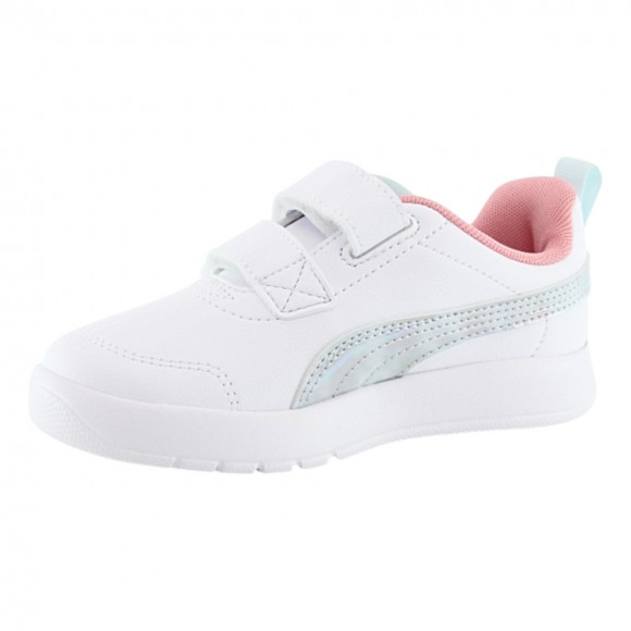 Zapatillas Puma Courtflex V3 Blanco-Iris