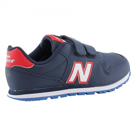 Zapatillas New Balance 500 Azul-Rojo