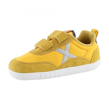 Zapatillas BAREFOOT Munich Baby Koda Amarillo