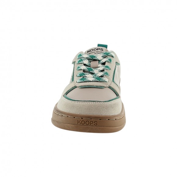 Zapatos barefoot Koops Adri cordones Verde