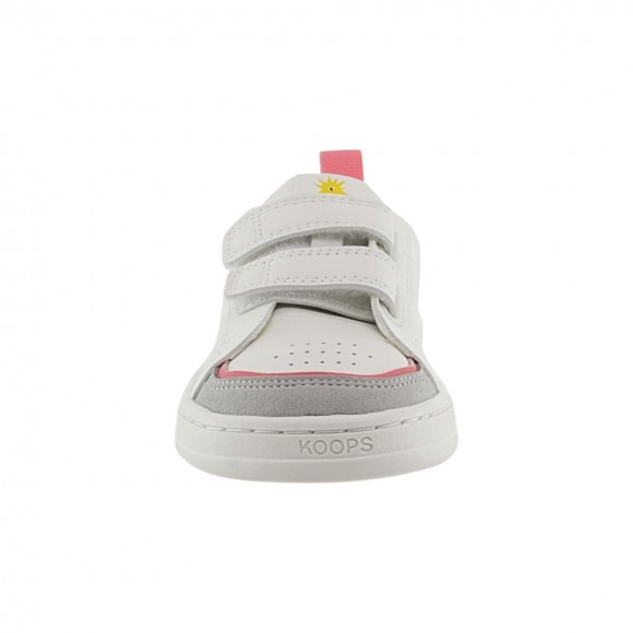 Zapatos barefoot Koops Rafi Blanco-Rosa