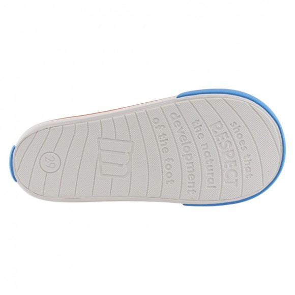 Zapatillas con luces barefoot Mustang Free Dino Marino