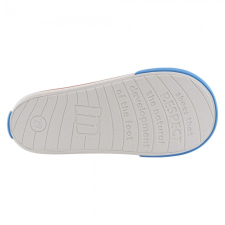 Zapatillas con luces barefoot Mustang Free Dino Marino