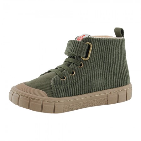 Botines respetuosos Garvalín 251330 Pana Verde