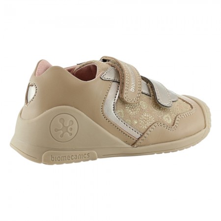 Botines Biomecanics 251103 Metal beige
