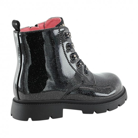 Botines Garvalín 251340 Negro metalizado
