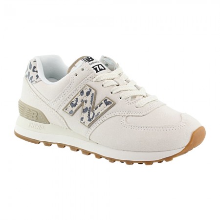 Zapatillas New Balance 574 Beig-Leopardo