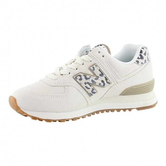 Zapatillas New Balance 574 Beig-Leopardo