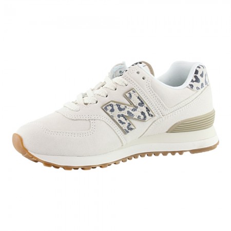 Zapatillas New Balance 574 Beig-Leopardo