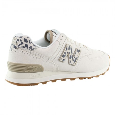 Zapatillas New Balance 574 Beig-Leopardo