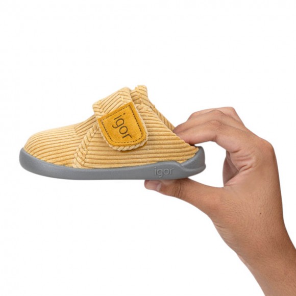 Zapatillas de casa Igor respetuoso Homie Pana Amarillo