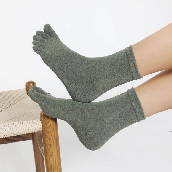 Pack calcetines Saguaro 5 dedos talla única 36-43