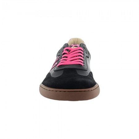 Zapatillas barefoot Flexi Nens 9026-X Negro-Fuscia