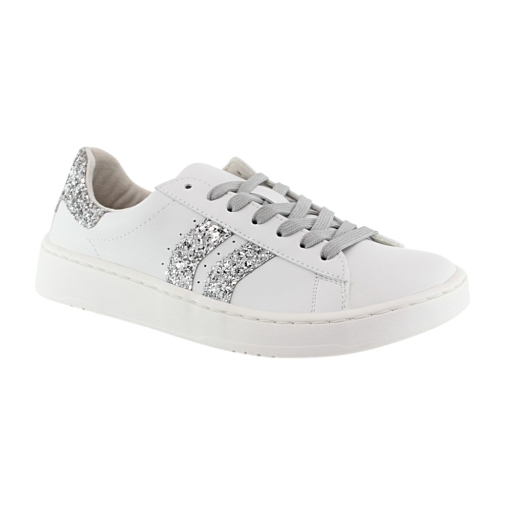 Zapatillas barefoot Coqueflex 4385 Piso Nayla Blanco-Plata