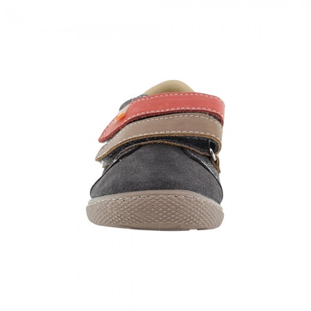 Botines Flexibles by Vulladi Velcros Gris