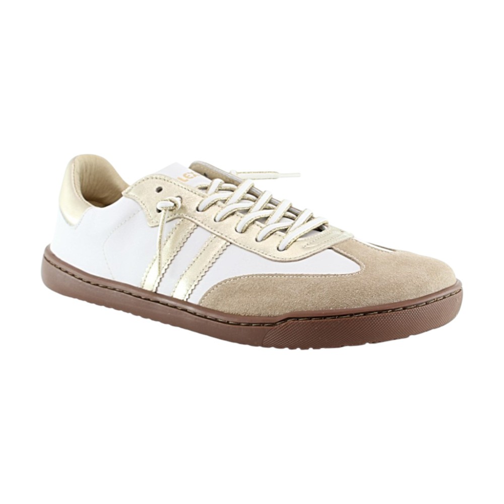 Zapatillas barefoot Flexi Nens 9028-X piso XL Blanco-Cava