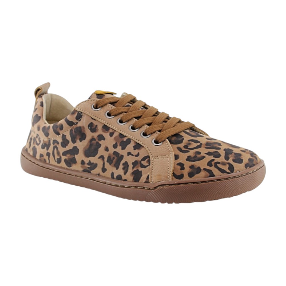 Zapatillas barefoot Flexi Nens 9028-X piso XL Leopardo