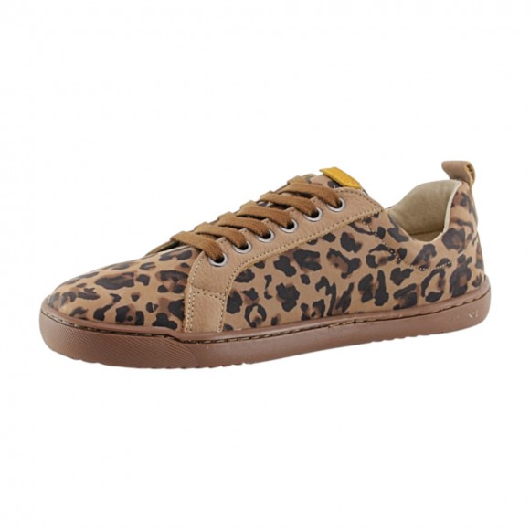 Zapatillas barefoot Flexi Nens 9028-X piso XL Leopardo
