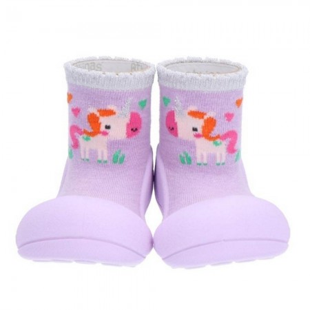 Zapatos primeros pasos Attipas Unicorn Purple
