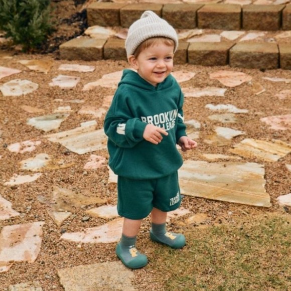 Zapatos primeros pasos Attipas Dino Green