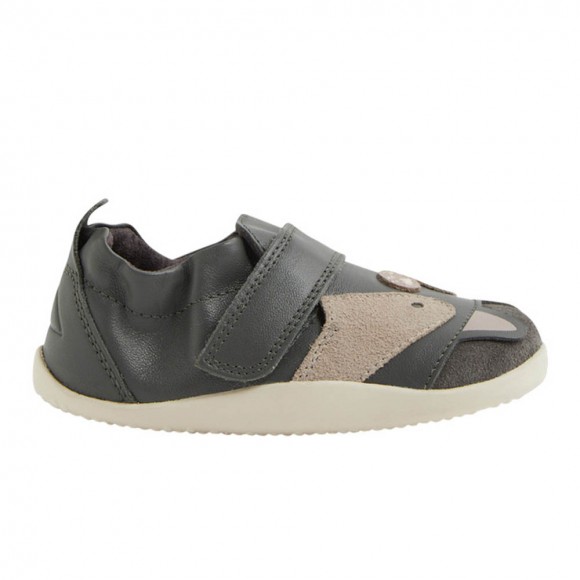 Zapatos respetuosos primeros pasos Bobux Scrunch Gris