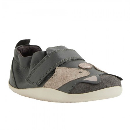 Zapatos respetuosos primeros pasos Bobux Scrunch Gris