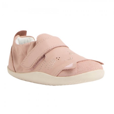 Zapatos respetuosos primeros pasos Bobux Purr Rosa