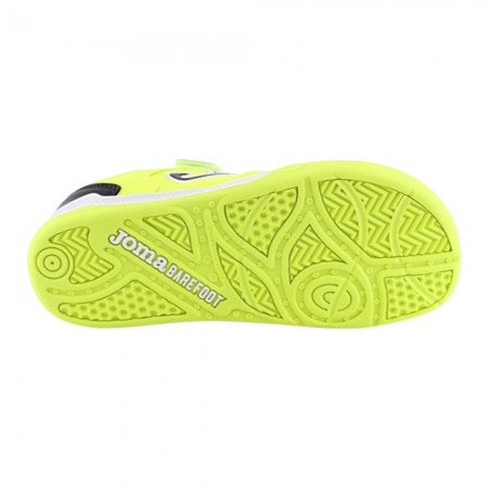 Zapatillas futbol barefoot indoor Joma Top Flex Amarillo