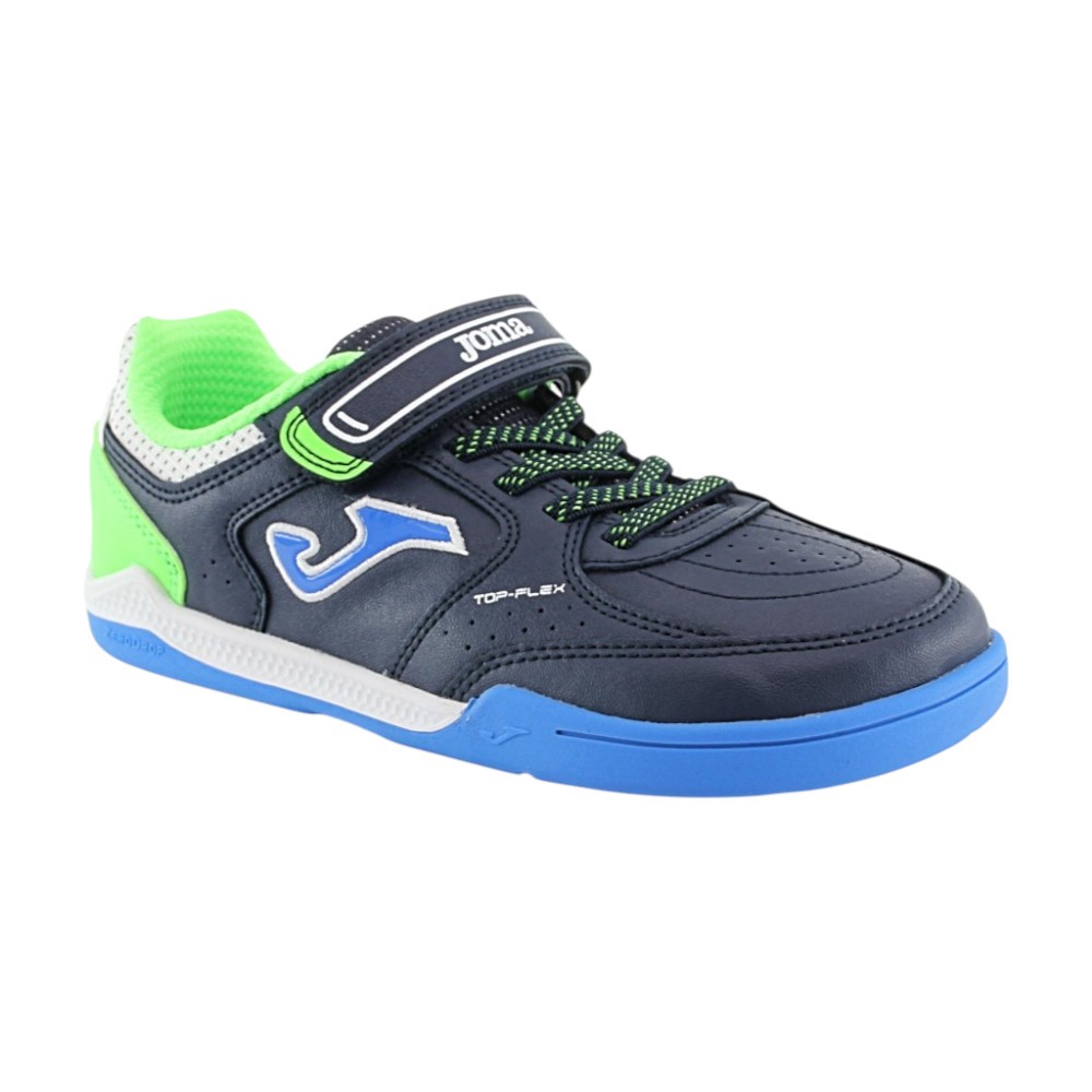 Zapatillas futbol barefoot indoor Joma Top Flex Azul