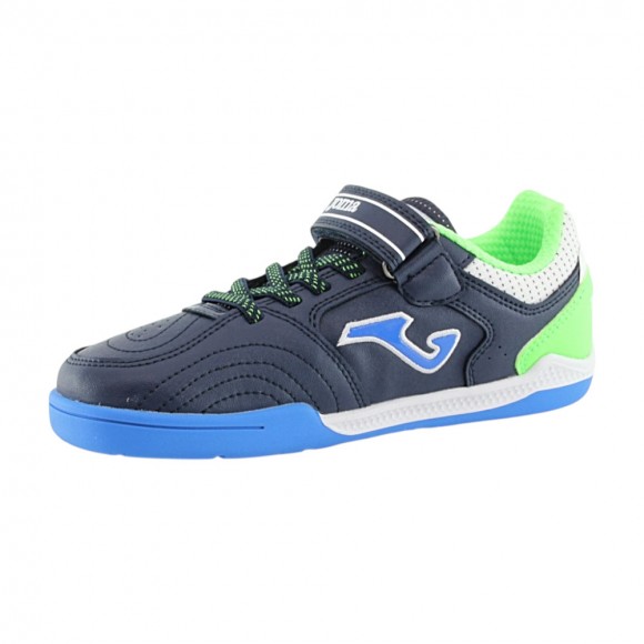 Zapatillas futbol barefoot indoor Joma Top Flex Azul