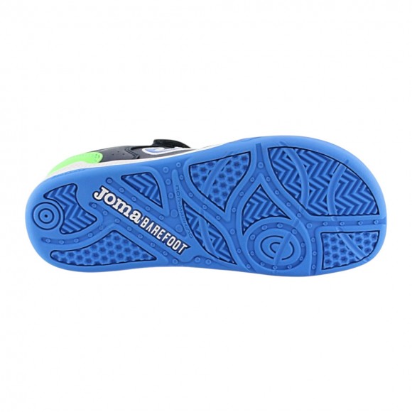Zapatillas futbol barefoot indoor Joma Top Flex Azul