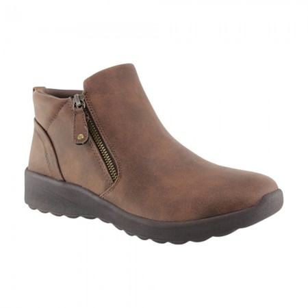 Botines Skechers Lovely Vibe Marrón