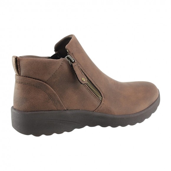 Botines Skechers Lovely Vibe Marrón