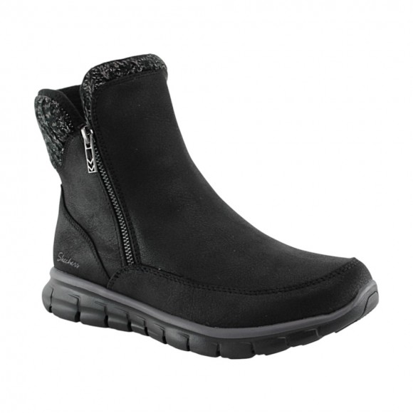 Botines Skechers Synergy Negro