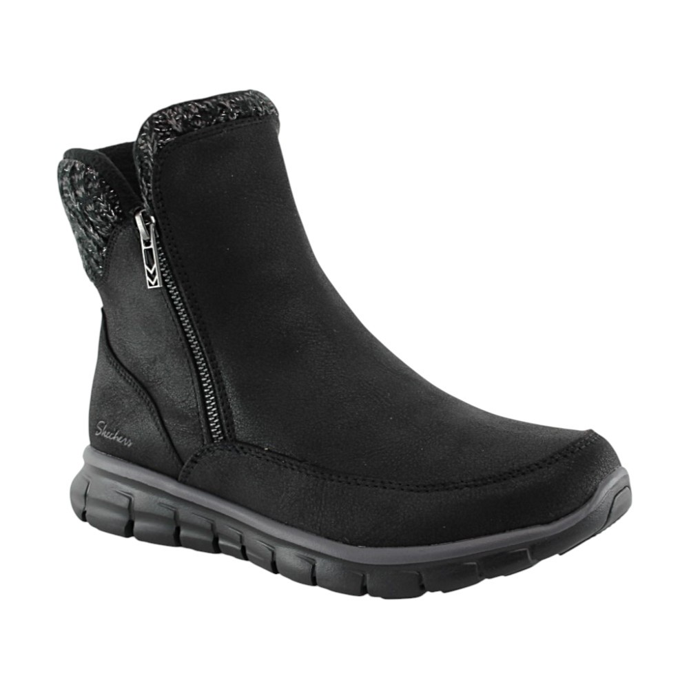 Botines Skechers Synergy Negro