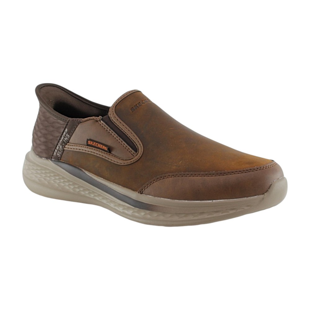 Zapatos Skechers Slip Ins relaxed Marrón