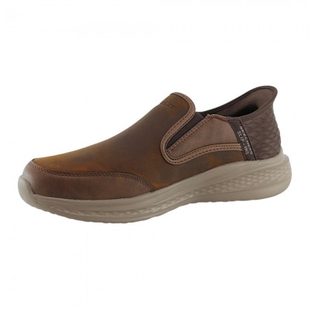 Zapatos Skechers Slip Ins relaxed Marrón
