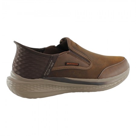 Zapatos Skechers Slip Ins relaxed Marrón