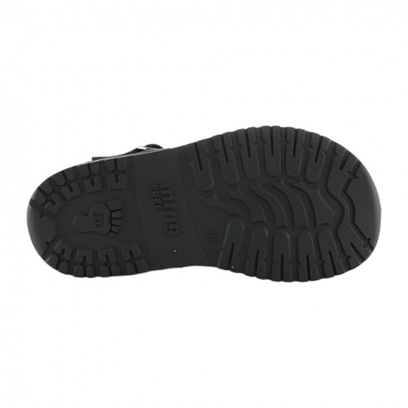 Botines barefoot Mustang Free Hebillas Negro