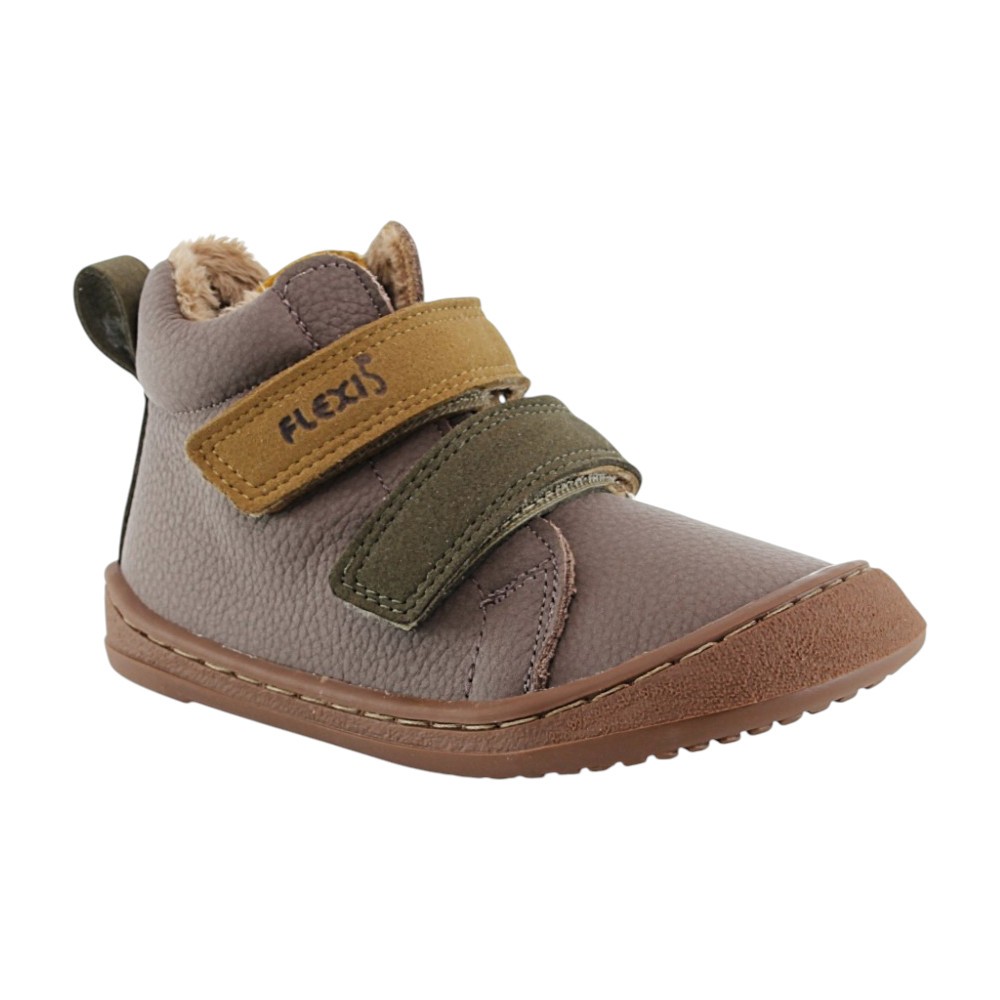 Botines barefoot forro caliente Flexi Nens 9012-R