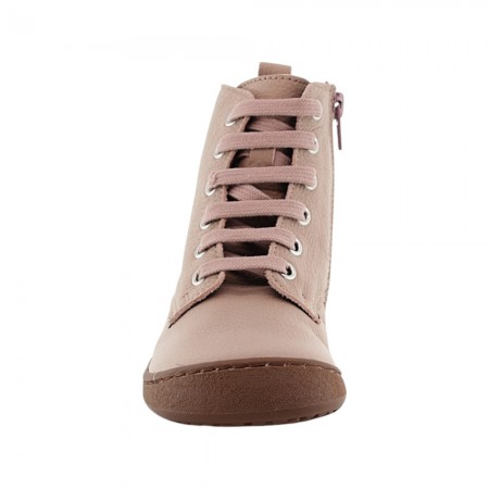 Botas militares barefoot Flexi Nens 9085-R Rosa