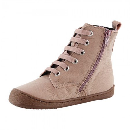 Botas militares barefoot Flexi Nens 9085-R Rosa