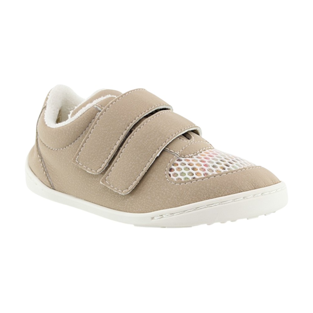 Zapatos barefoot veganos Baby Lobitos Duna Beige